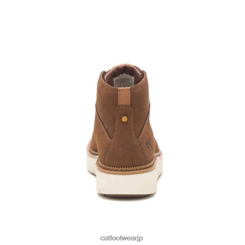 チャリオット プレーントゥ ミッドブーツ バイソン 女性 N2JB0V305 Caterpillar |カジュアルブーツ